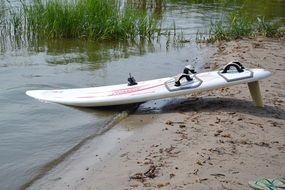 Surfboard on the beach