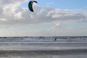 kite surf north sea