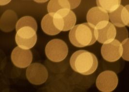 christmas lights focus