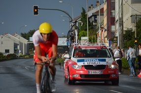 cycling on the streets