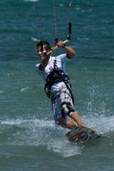 kitesurf beautiful water sports