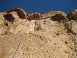 rock climbing sport
