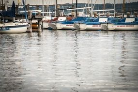 sailing boats on the lake ammer