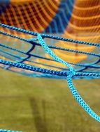 net close up for playing soccer