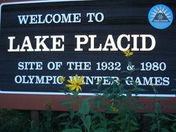 lake placid sign