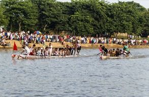 rowing boat festival India