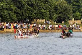 rowing boat festival in India