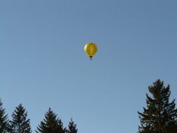 airship balloon in the sky
