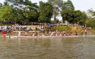 rowing boat sailing in India