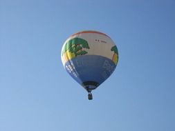 balloon with advertising