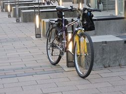 picture of the bike on a street