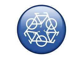 sign with bicycles