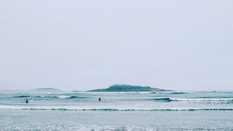 beach coast ocean sea water waves