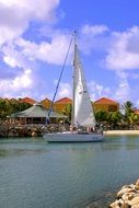 nautical sailing boat