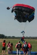 skydiving in the summer