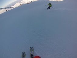 ski slopes in the sierra nevada