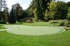 miniature golf course