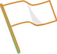 clipart of the white flag