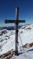 summit cross on the Schochen