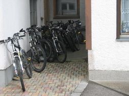 bikes parking
