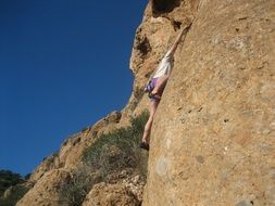 rock climbing amazing sport