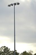 photo of the spotlight in the stadium