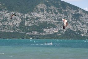 kitesurfing in the beautiful places