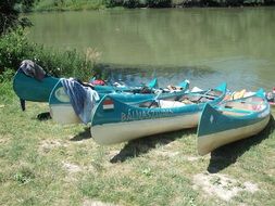canoeing river