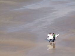 surfing in the summer