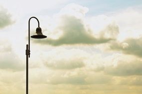 clouds and lantern