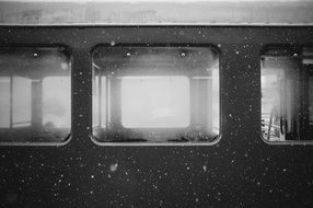 Windows of train