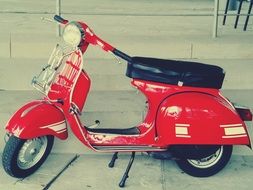 vespa retro scooter