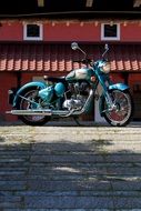 classic retro motor cycle