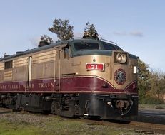 train locomotive on railroad