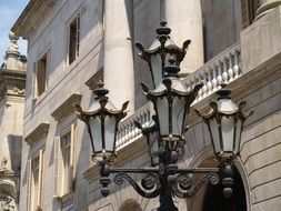 floor lamp on Barcelona street
