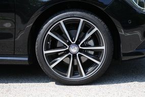 Mercedes car wheels