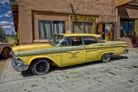 edsel ranger taxi car