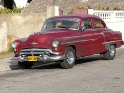 cuba antique car