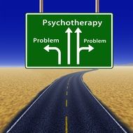 psychotherapy problem sign drawing