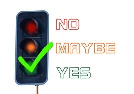 graphic image of a traffic light with a green signal