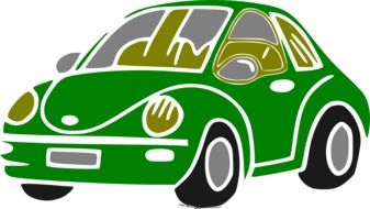 Schematic image of a car