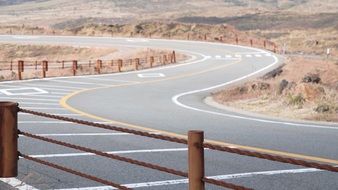 road winding, japan