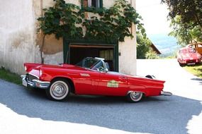 red convertible