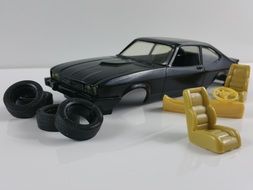 parts from a toy car