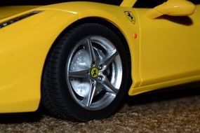 ferrari car wheel