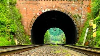 tunnel railway