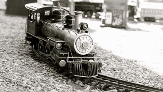 railway as a baby toy