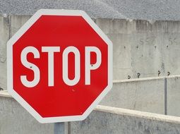 a red sign "stop"