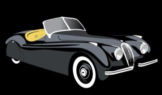 car jaguar drawing