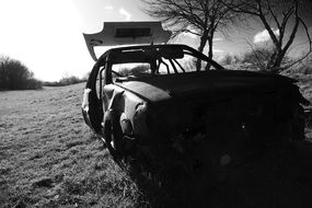 old car body